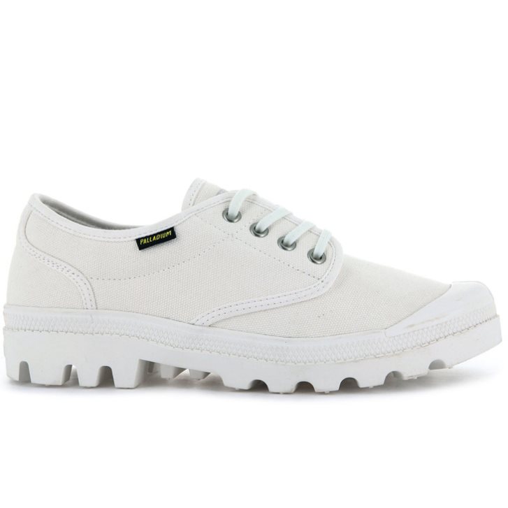 Palladium Pallabrousse Women\'s Oxfords Shoes White | UK J042-TOE